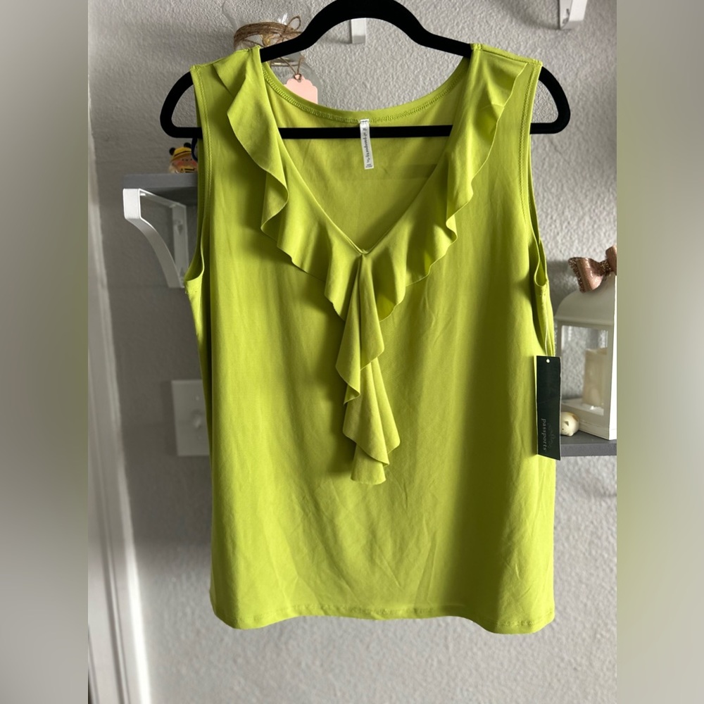 NWT Passports Cami Blouse